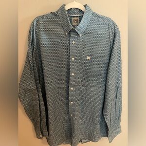 Men’s Cinch Button Down Shirt Medium